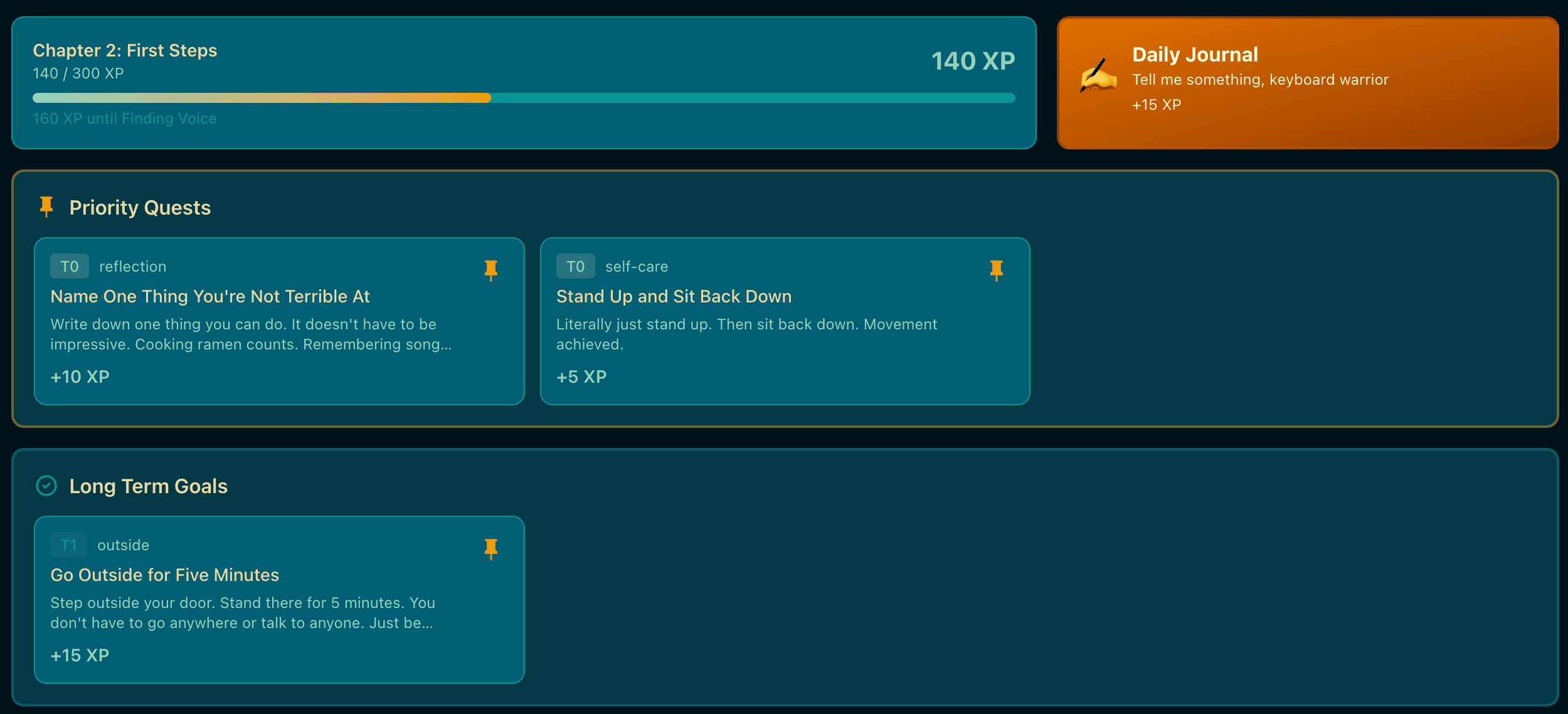 Chapters Built for Your Comfort Zone